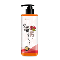 紅石榴橄欖無患子洗髮精 500mL